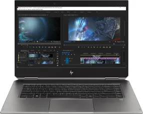 HP ZBook Studio X360 G5 15.6" 4K UHD (Touch) Convertible Mobile Workstation, Intel i7-9850H, 2.60GHz, 16GB RAM, 512GB SSD, Win10P - 8XA66UT#ABA (Certified Refurbished)