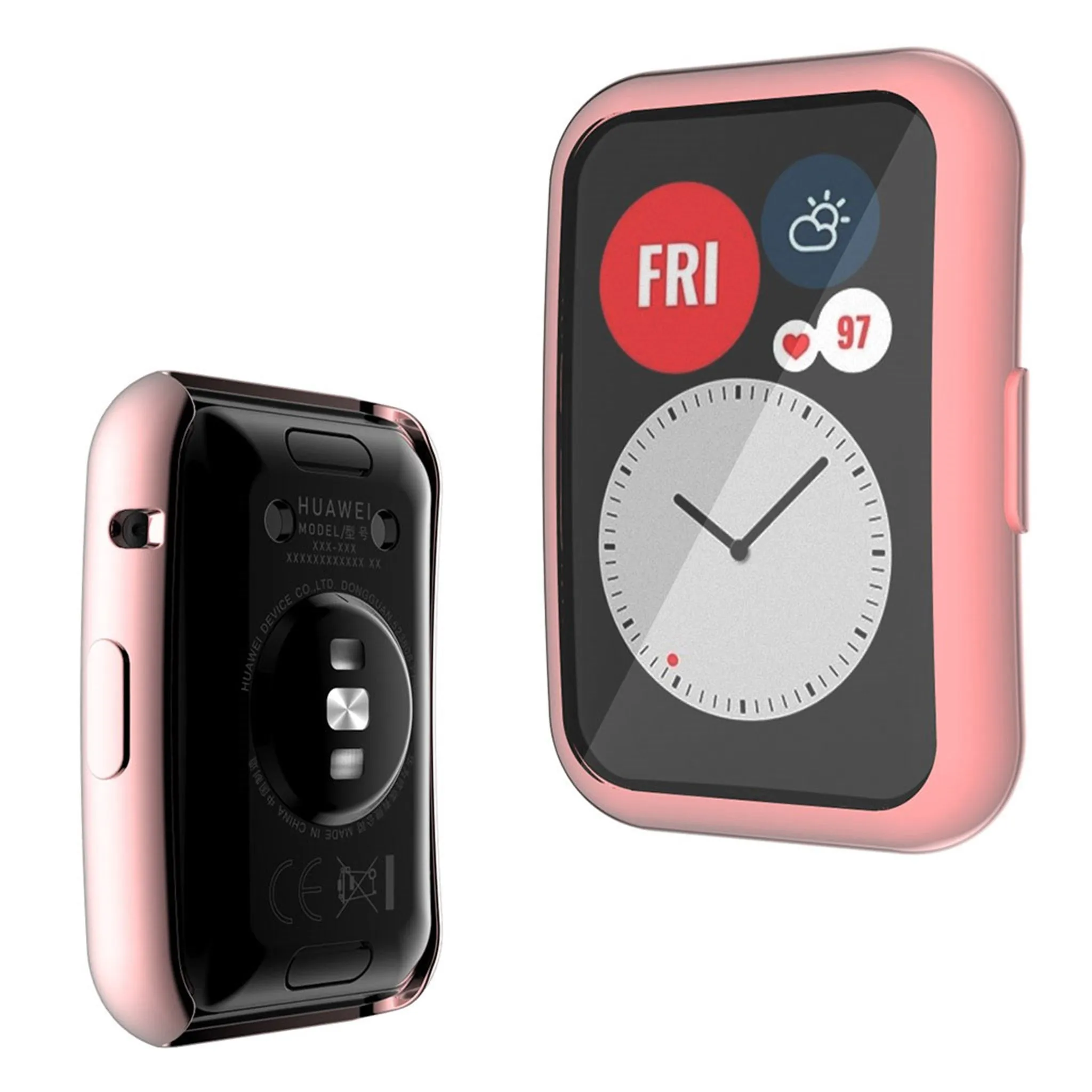 Huawei Watch Fit simple cover - Pink