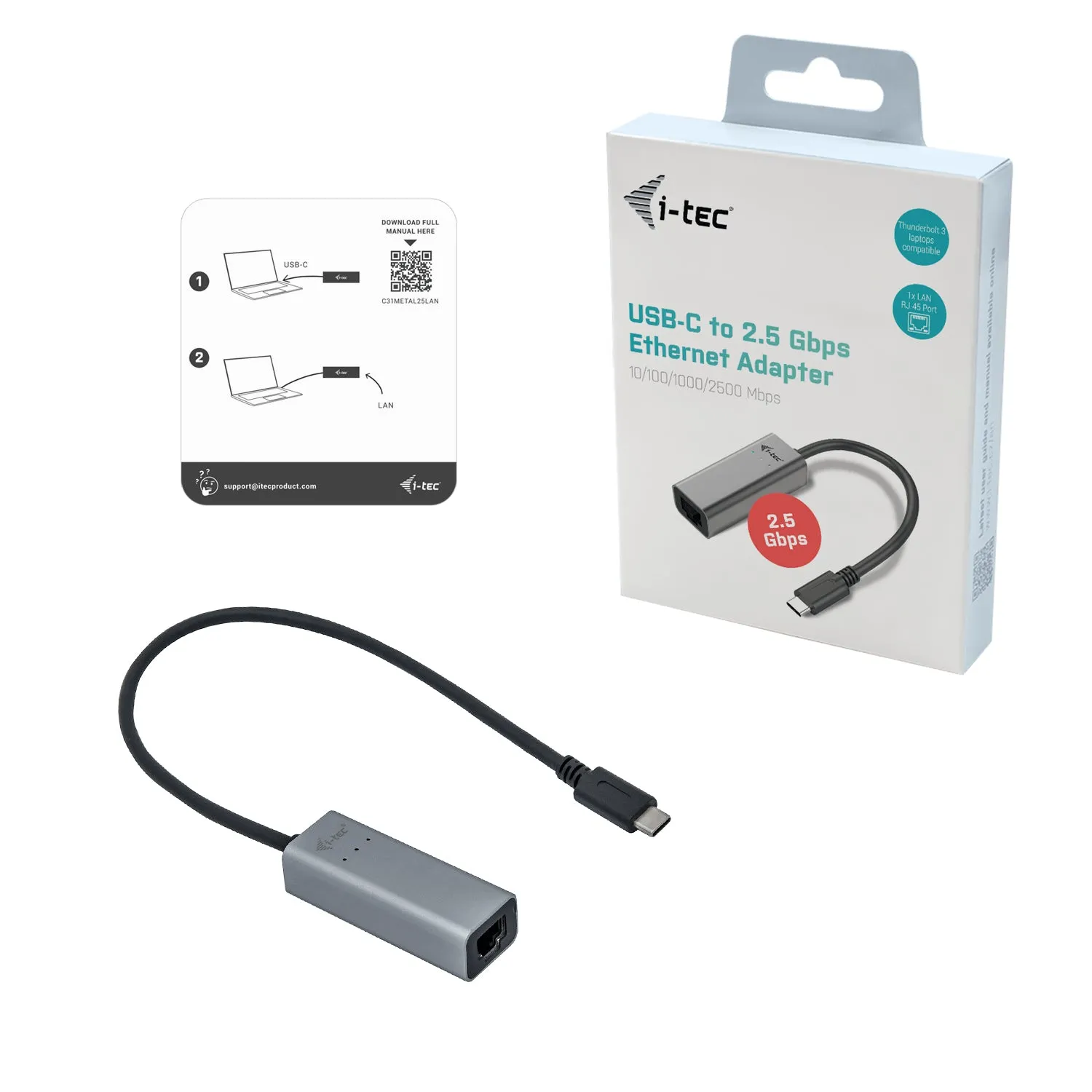 I-Tec Usb-C 2.5Gbps Lan Adapter