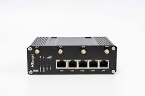 Iot Milesight Industrial Cellular Router 4G Wi-Fi Gps Poe