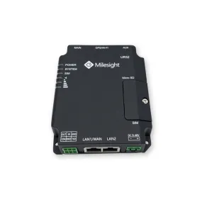 Iot Milesight Industrial Cellular Router 4G Wi-Fi Gps