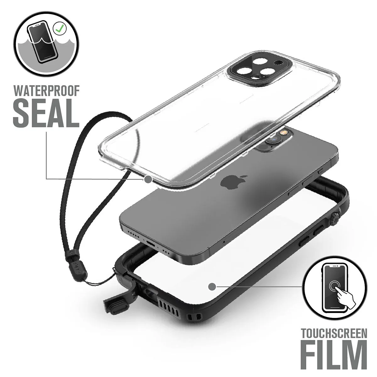 iPhone 12 Series - Waterproof Case, Total Protection