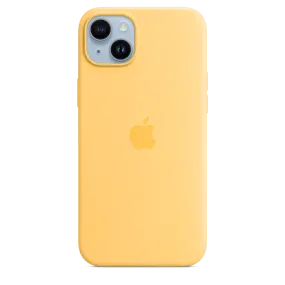 iPhone 14 Plus Silicone Case with MagSafe - Sunglow