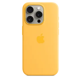 iPhone 15 Pro Silicone Case with MagSafe - Sunshine