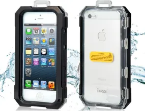 iPhone 5 / 5S Waterproof Tough Case - Black