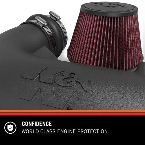 K&N Cold Air Intake Dodge Challenger/Charger 6.4L V8 (2011-2015) [Air Charger Kit] 63-1565