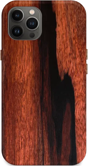 Kerf Select Macassar Ebony Wood Phone Case