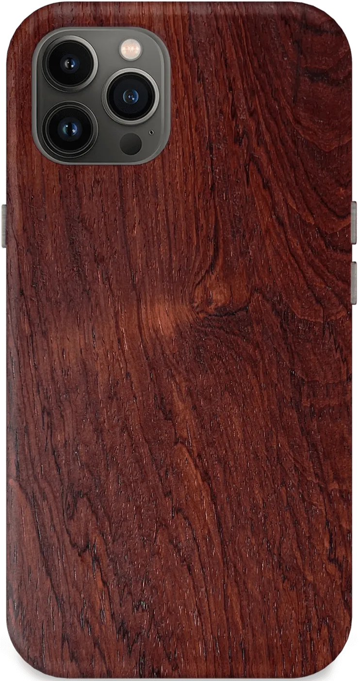 Kerf Select Rosewood Wood Phone Case