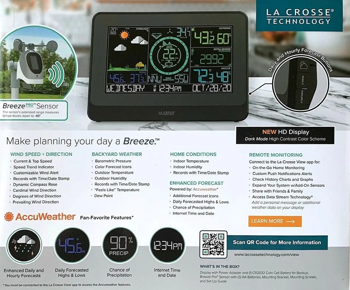 La Crosse C78861 (V50) Wireless Wind and Weather Station