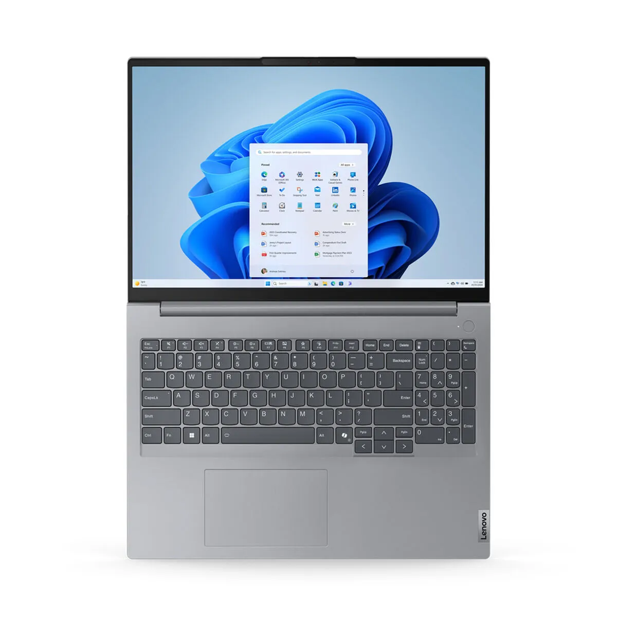 Laptop Lenovo ThinkBook 16 Gen 7 IML 21MS0044SP 16" 8 GB RAM 512 GB SSD Spanish Qwerty Intel Core Ultra 5 125U