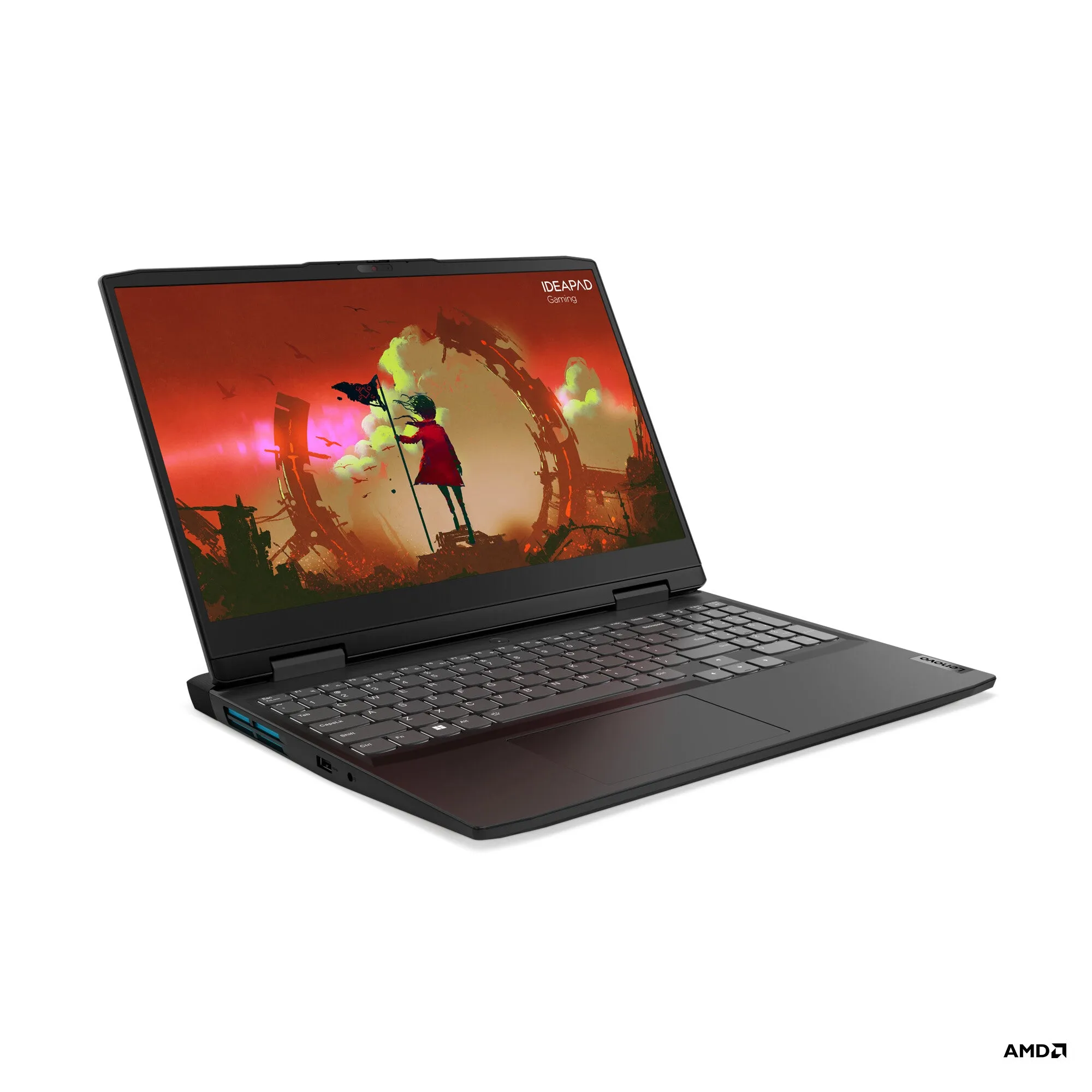 Lenovo IdeaPad Gaming 3 15ARH7 AMD Ryzen™ 5 6600H Laptop 39.6 cm (15.6") Full HD 8 GB DDR5-SDRAM 512 GB SSD NVIDIA GeForce RTX 3050 Ti Wi-Fi 6 (802.11ax) Windows 11 Home Grey