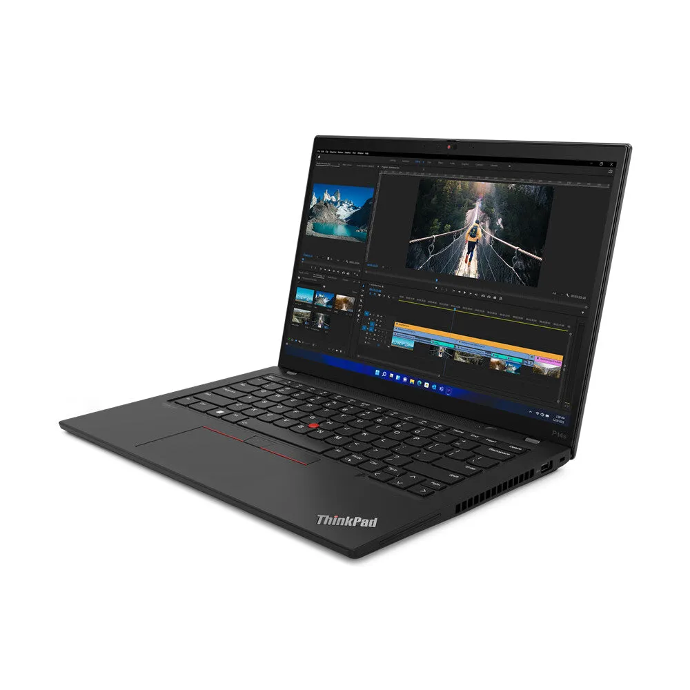 Lenovo ThinkPad P14s Gen 3 (Intel) Intel® Core™ i7 i7-1260P Mobile workstation 35.6 cm (14") WUXGA 16 GB DDR4-SDRAM 1 TB SSD NVIDIA Quadro T550 Wi-Fi 6E (802.11ax) Windows 11 Pro Black