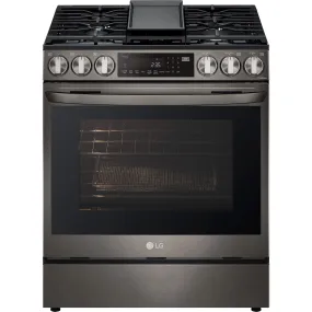 LG 30-inch Slide-In Gas Range with Air Fry LSGL6335D