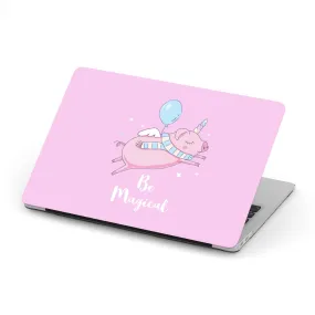 Macbook Hard Shell Case - Cute Unicorn Pegasus Flying Pig