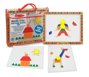 Magnetic Pattern Block Kit (w/ Carry Case)