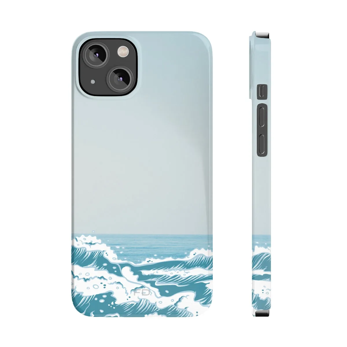 Making Waves Slim Case for iPhone