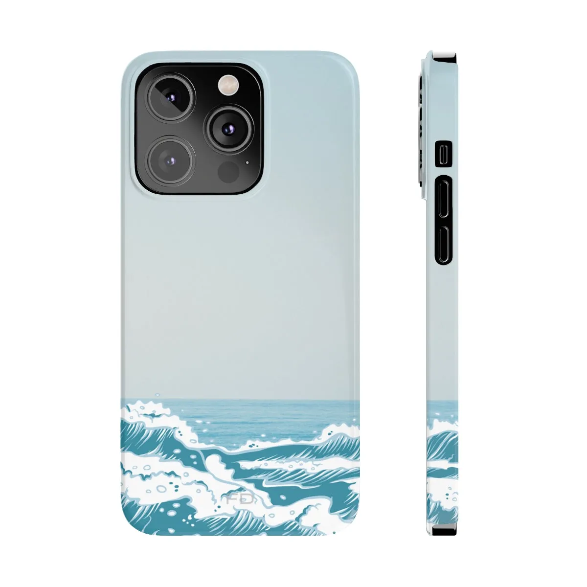 Making Waves Slim Case for iPhone