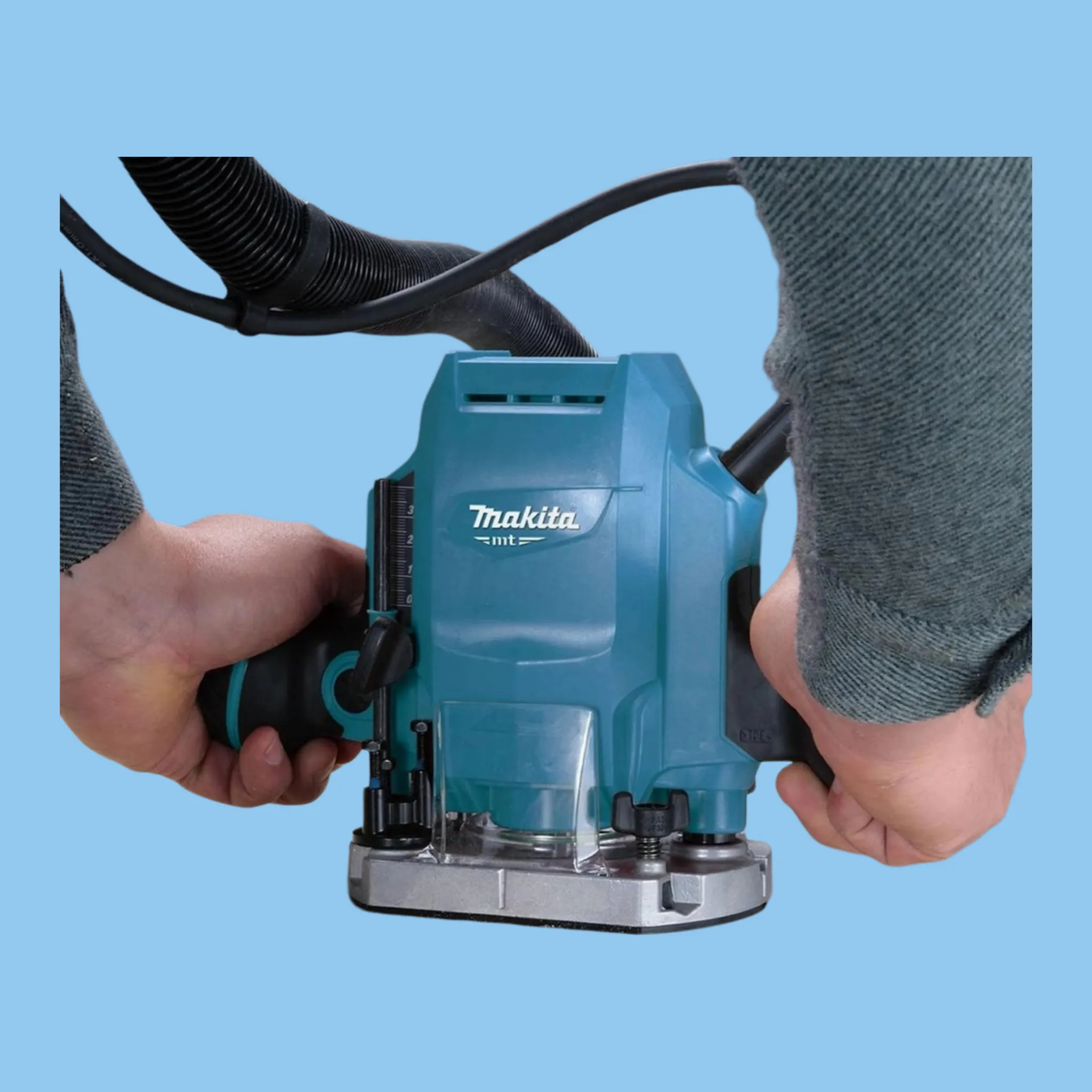 Makita MT Corded Plung Router, M3601B (900 W)