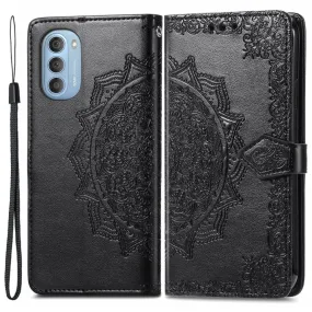 Mandala Motorola Moto G51 5G Flip case - Black