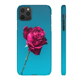 Marine Sky Rose Snap Case