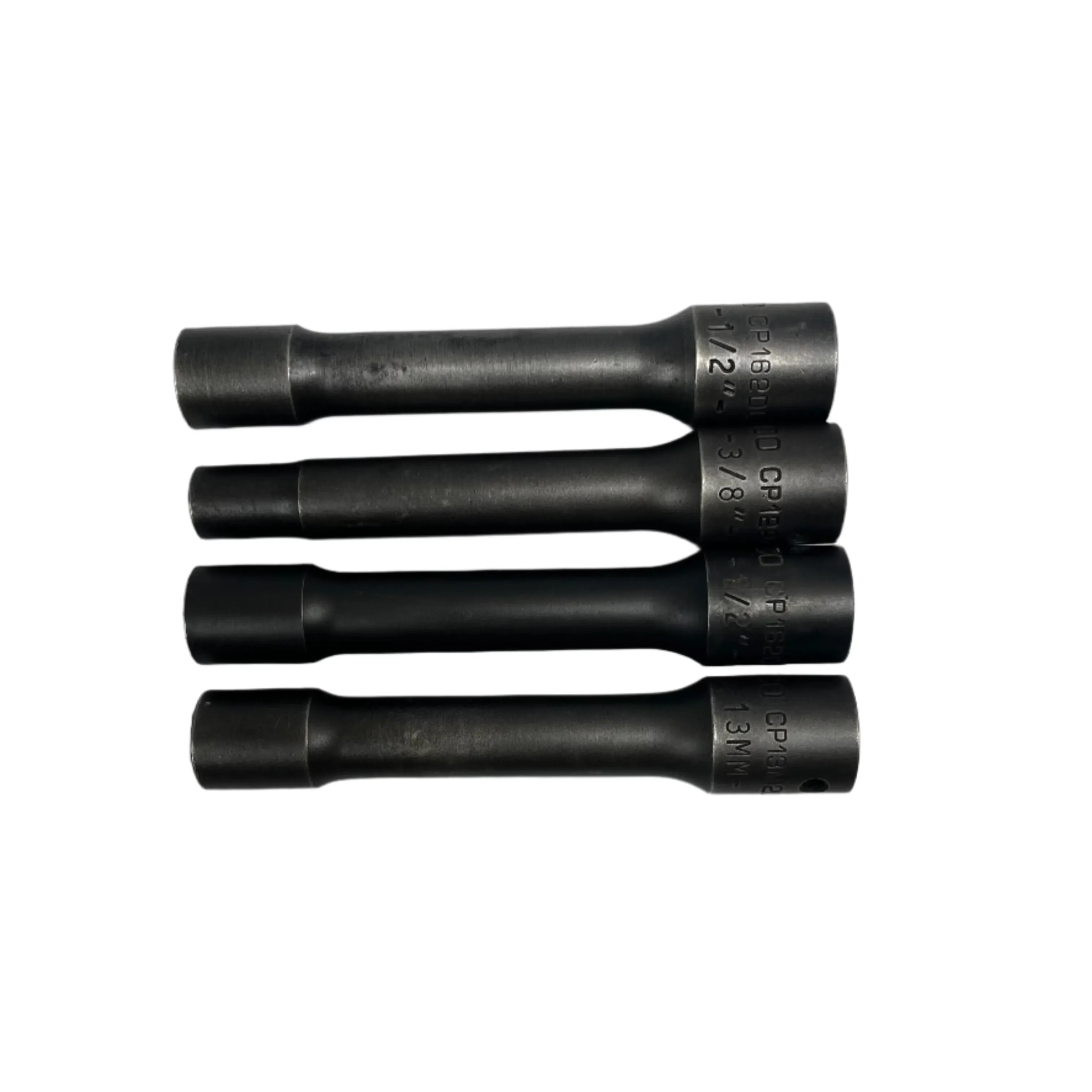 Matco Tools 4-Piece 1/2" Drive 12 Point 5" Long-Drive Line Socket Set SCP4DL