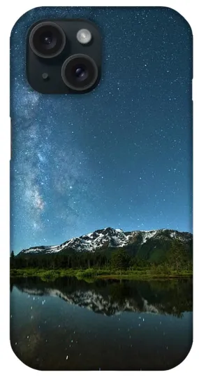 Milkyway Over Tallac by Brad Scott - Phone Case