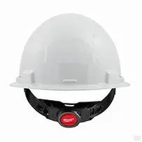 Milwaukee BOLT™ White Front Brim Hard Hat w/4pt Ratcheting Suspension