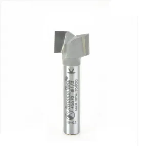 Mortising Straight Plunge Router Bit | 2 Flute | 1⁄2 Dia x 5⁄16 x 1⁄4" Shank | 45570 | 738685455708