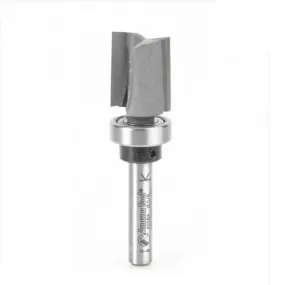 Mortising Straight Plunge Router Bit | 2 Flute | Various Dia x 3⁄4 x 1⁄4"Shank with Upper BB | 45584 | 738685455845