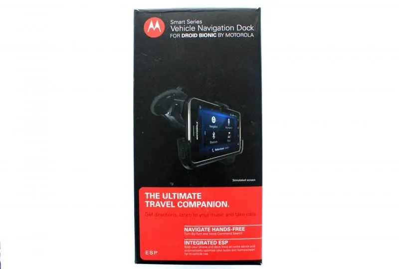 Motorola Vehicle Navigation Dock Rapid Vehicle Charger for DROID BIONIC - 89499N