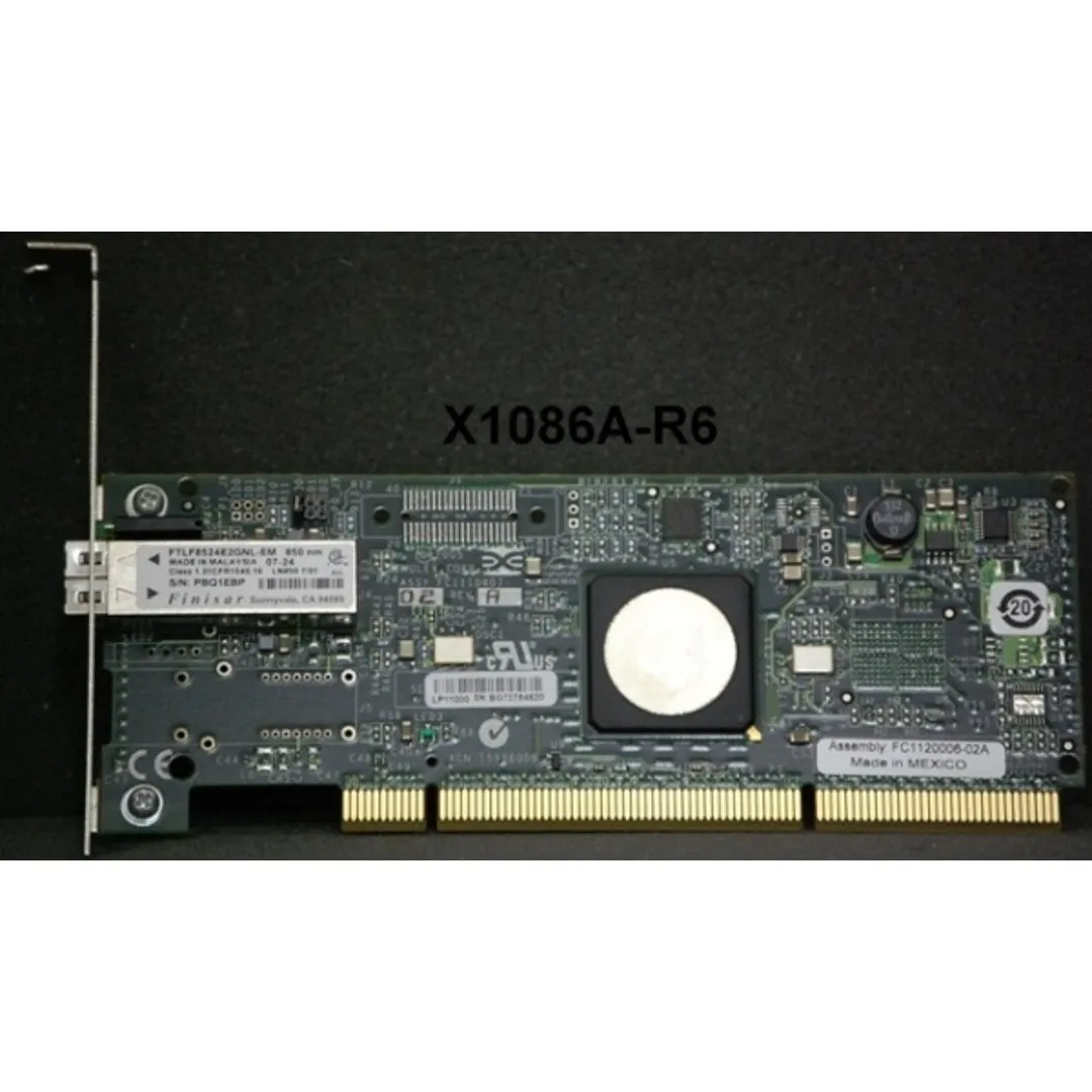 NetApp X1086A-R6 Client HBA Adapter Card (111-00294)