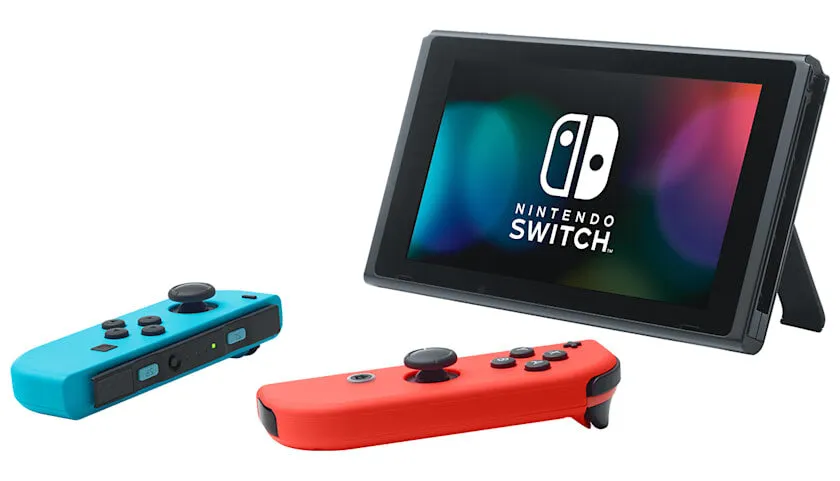 Nintendo Switch portable game console 15.8 cm (6.2") 32 GB Touchscreen Wi-Fi Blue, Grey, Red