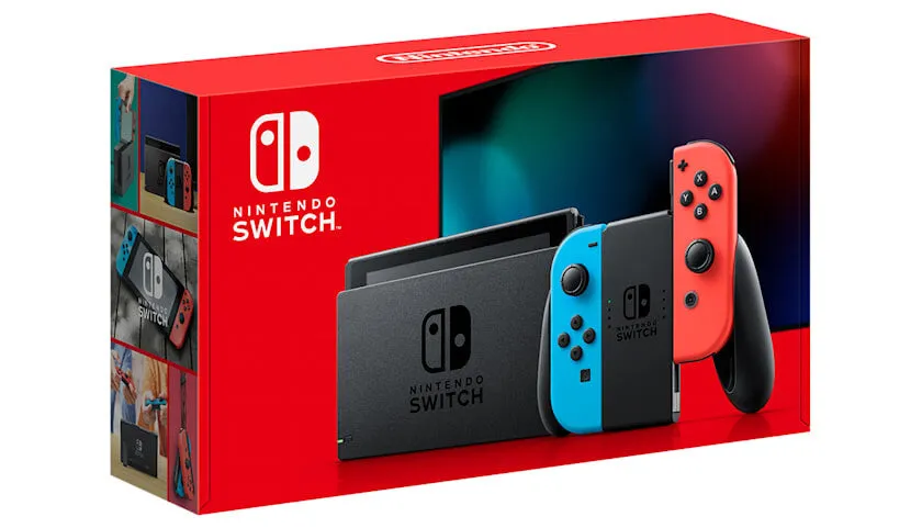 Nintendo Switch portable game console 15.8 cm (6.2") 32 GB Touchscreen Wi-Fi Blue, Grey, Red