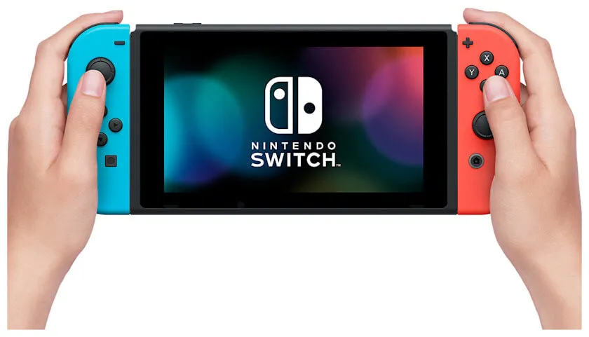 Nintendo Switch portable game console 15.8 cm (6.2") 32 GB Touchscreen Wi-Fi Blue, Grey, Red