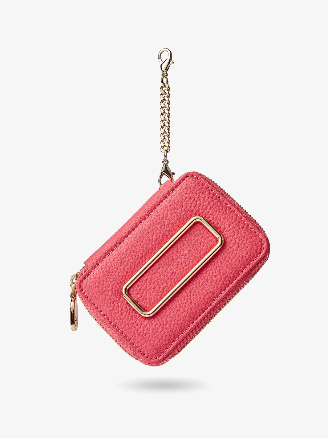 Original Design Set- Detachable Wireless Charging Crossbody Square Stand Wallet Phone Case Round Pouch Set