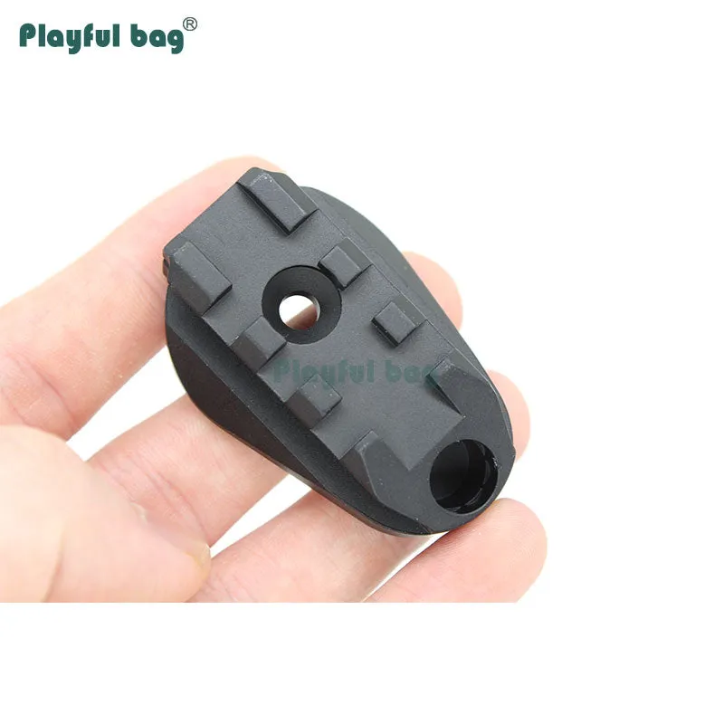 Playful bag CS game AEG turn to 20mm rail adapter base for Toy MPXMCXAR Upgraded DIY toy accessories AEG 20MM base AQB85