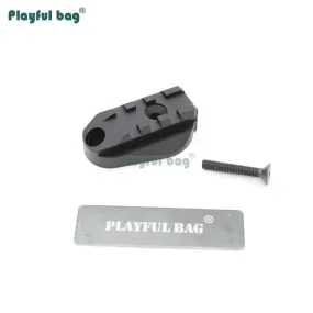 Playful bag CS game AEG turn to 20mm rail adapter base for Toy MPXMCXAR Upgraded DIY toy accessories AEG 20MM base AQB85