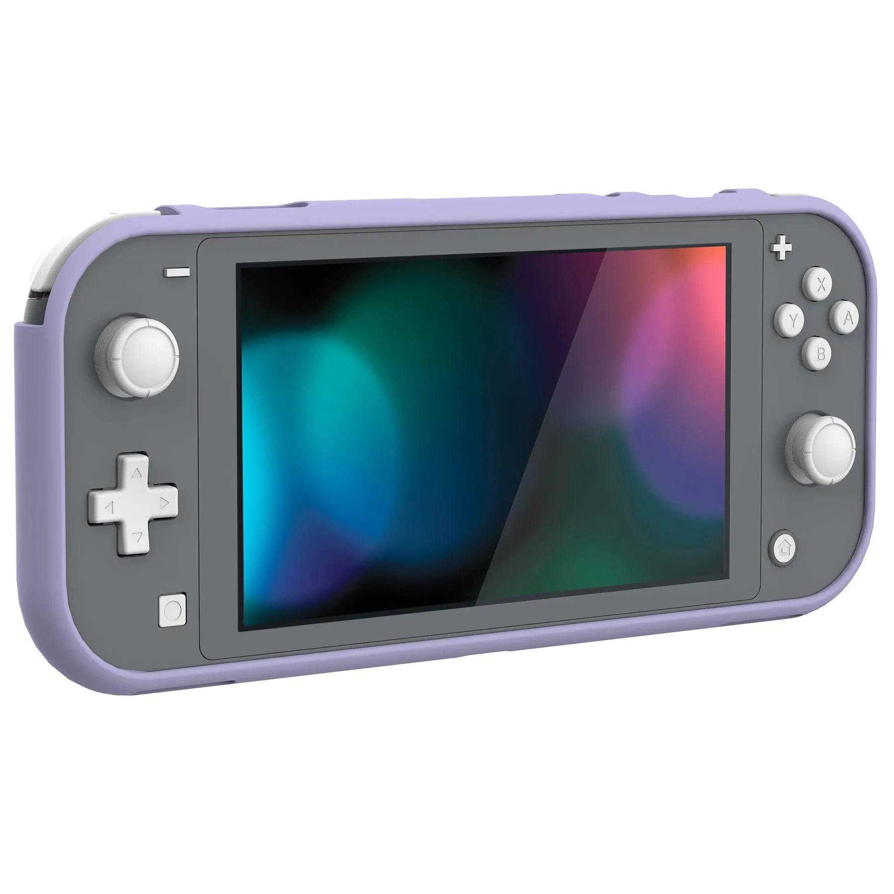 PlayVital Icy Cube Penguin Custom Protective Case for NS Switch Lite, Soft TPU Slim Case Cover for NS Switch Lite - LTU6009