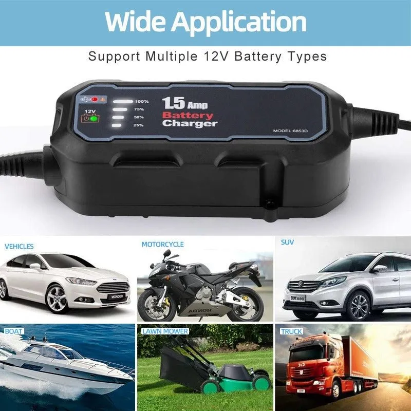 Portable Car Battery Charger - 12 Volt