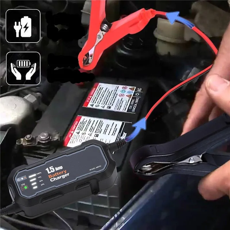 Portable Car Battery Charger - 12 Volt