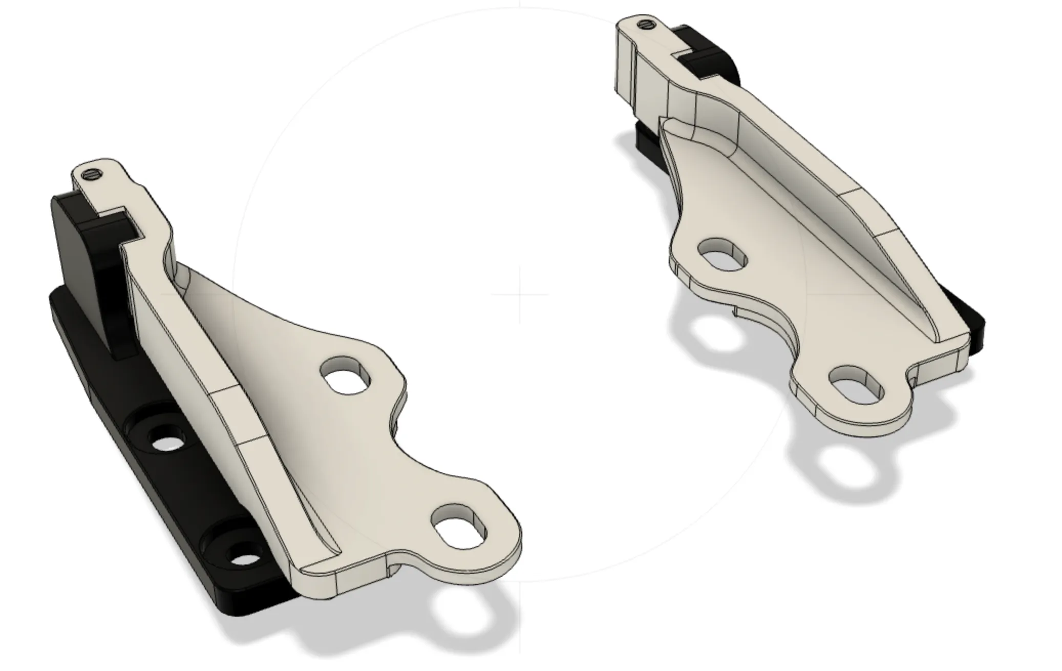 Precision Works Quick Release Hood Hinges - Honda CRX EF Civic 88-91