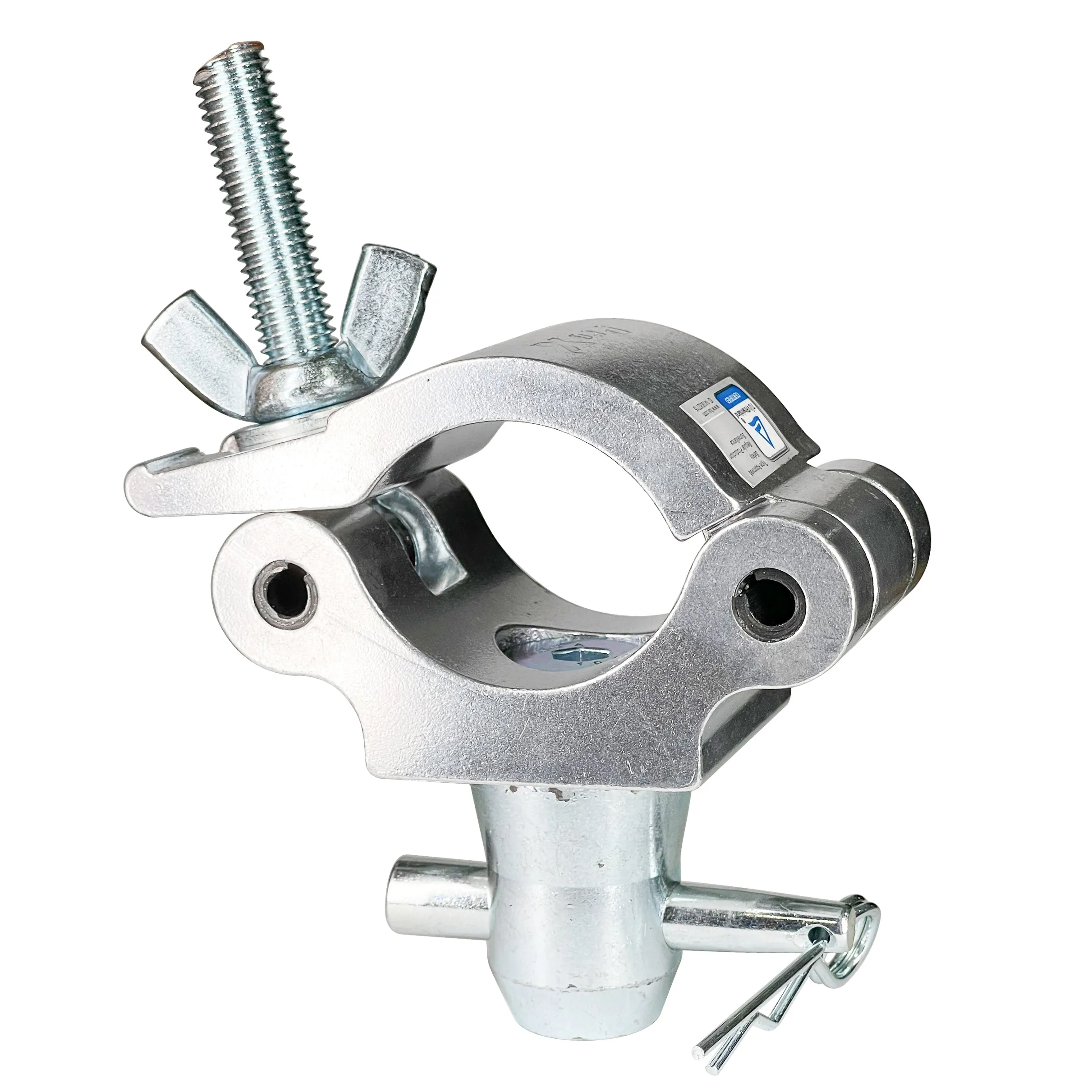 ProX T-C7 Aluminum Pro M10 Clamp with Half-Conical Connector for 2" Truss Tube Capacity 1102 lbs.