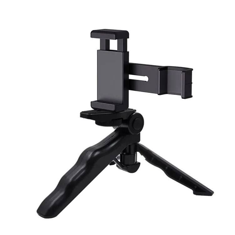 PULUZ Smartphone Fixing Clamp 1/4 inch Holder Mount Bracket   Grip Folding Tripod Mount Kits for DJI OSMO Pocket / Pocket 2