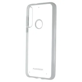 PureGear Slim Shell Hard Case for Motorola Moto G Fast (2020 Model) - Clear