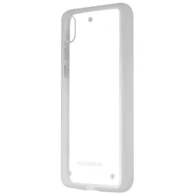 PureGear Slim Shell Series Case for Motorola Moto e6 Smartphone - Clear