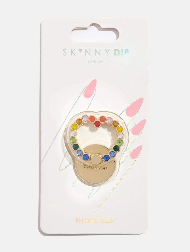 Rainbow Heart Phone Ring