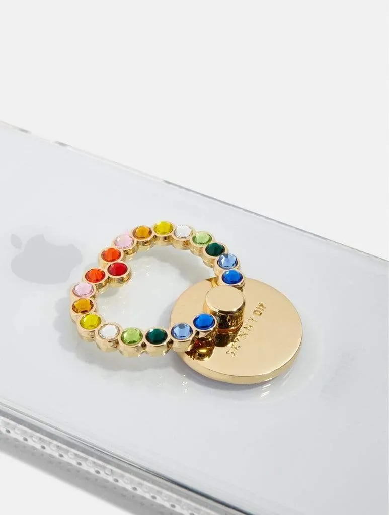 Rainbow Heart Phone Ring