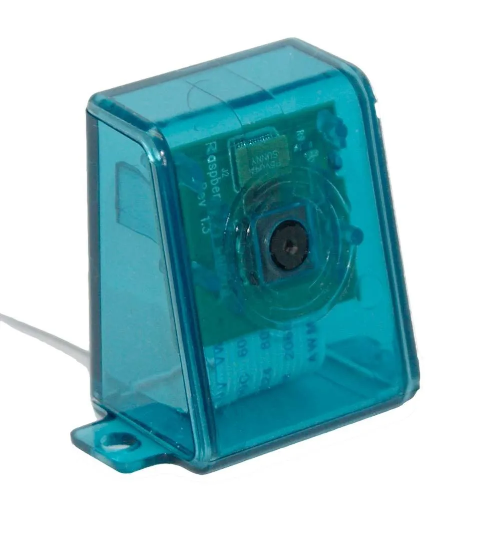 Raspberry Pi Camera with Protective Case - Blue