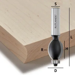 Router Bit - Sunk Radius with Bearing