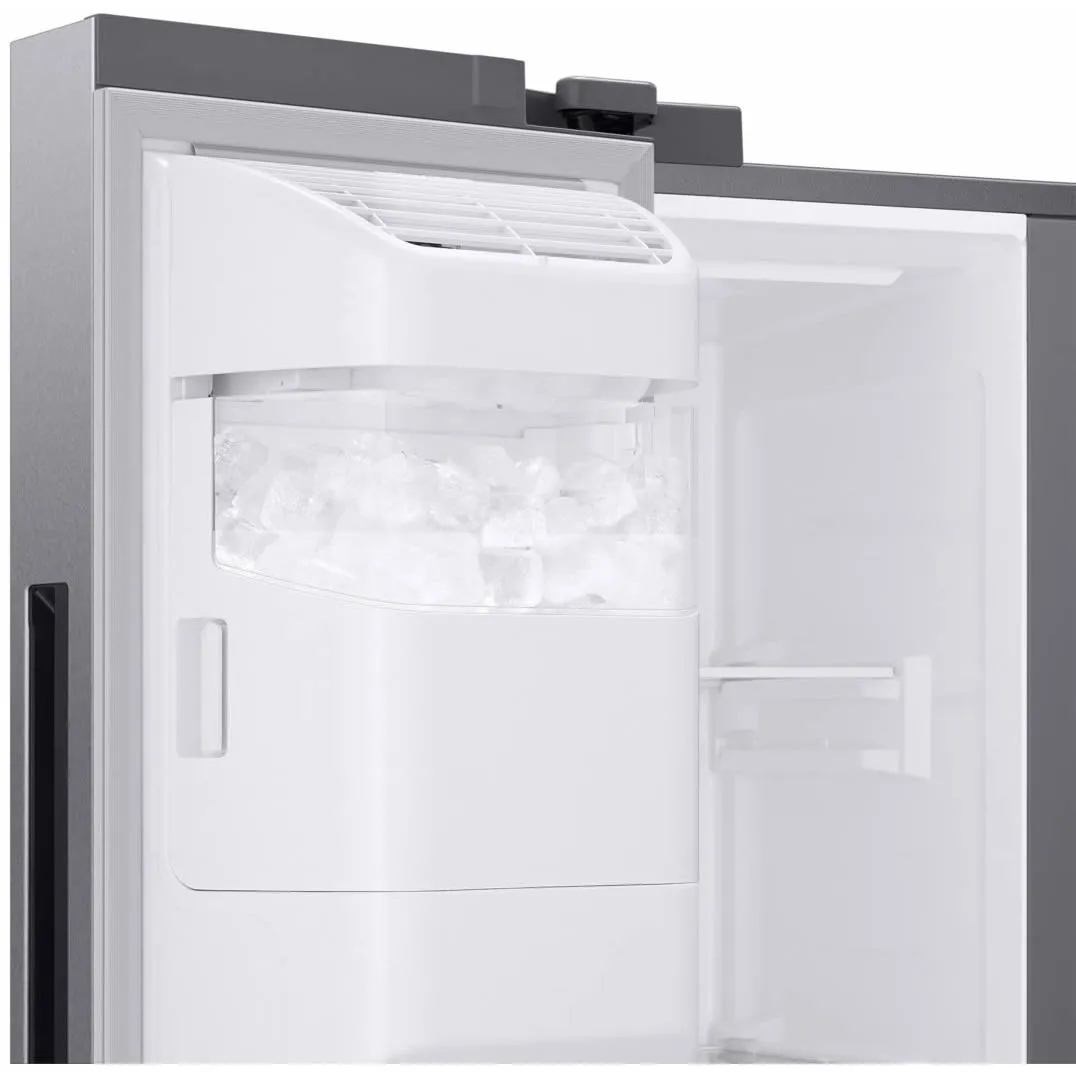 Samsung 36-inch, 21.5 cu.ft. Counter-Depth Side-by-Side Refrigerator with Family Hub™ RS22T5561SR/AC